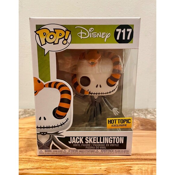 Jack Skellington Snake #717 Hot Topic Exclusive Nightmare Before Christmas NIB - Picture 3 of 7